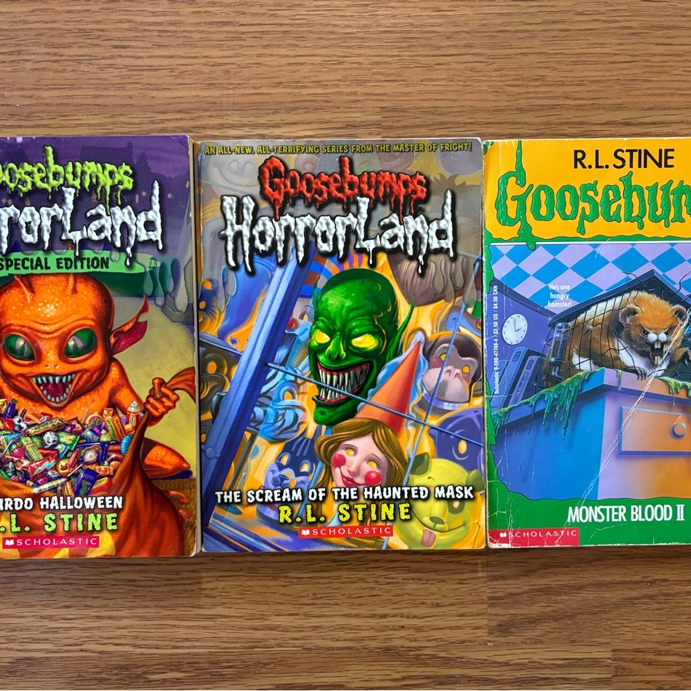 Goosebumps Book Lot - Colorful Paperback Collection - Picture 4 of 4